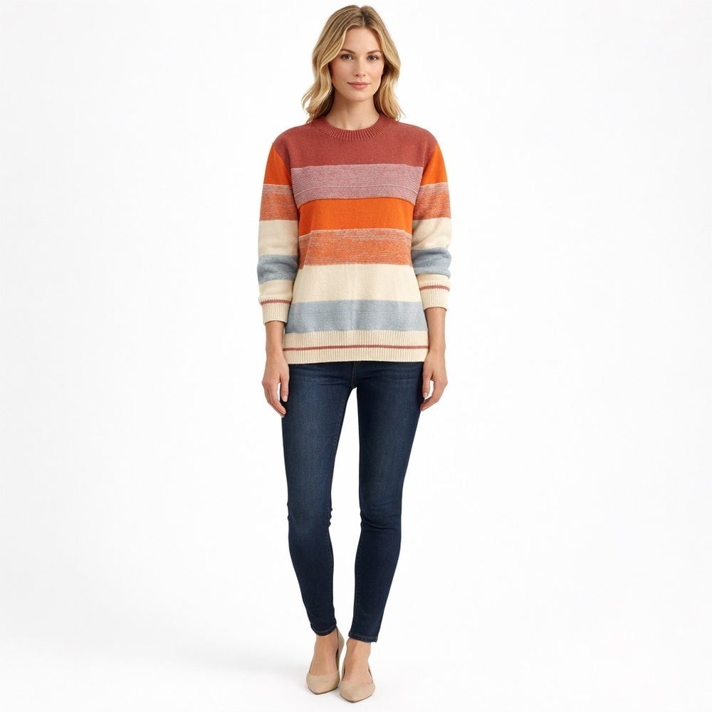 NWOT Ancapelion Striped Sweater